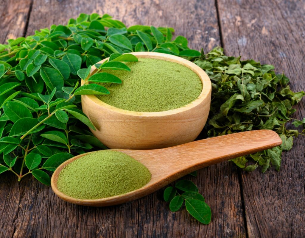 organic moringa powder