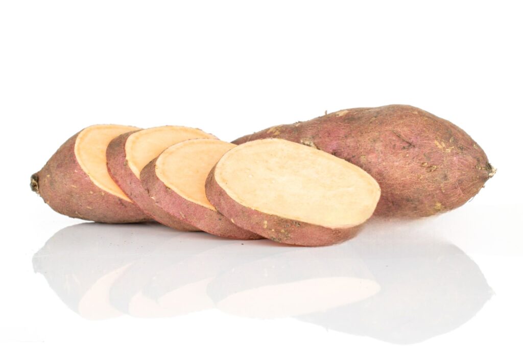 White sweet potato