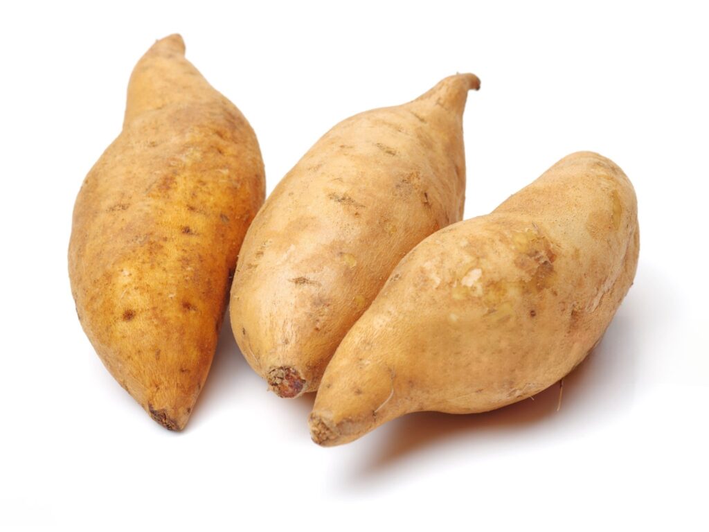 White sweet potato