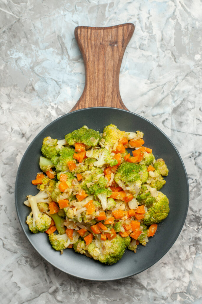 Broccoli Cauliflower Salad